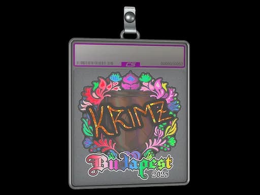 Sticker Slab | KRIMZ (Holo) | Budapest 2025
