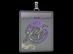 Sticker Slab | Goofy (Glitter) | Paris 2023