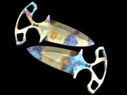 ★ Shadow Daggers | Case Hardened (Battle-Scarred)
