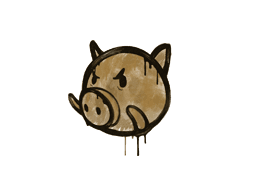 Sealed Graffiti | Piggles (Desert Amber)