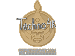 Sticker | Techno4K | Copenhagen 2024