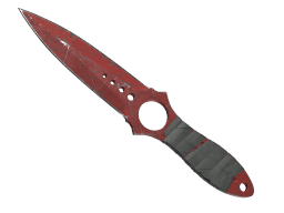 ★ StatTrak™ Skeleton Knife | Crimson Web (Battle-Scarred)