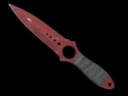 ★ StatTrak™ Skeleton Knife | Crimson Web (Battle-Scarred)