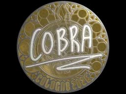 Sticker | cobra (Foil) | Cologne 2026