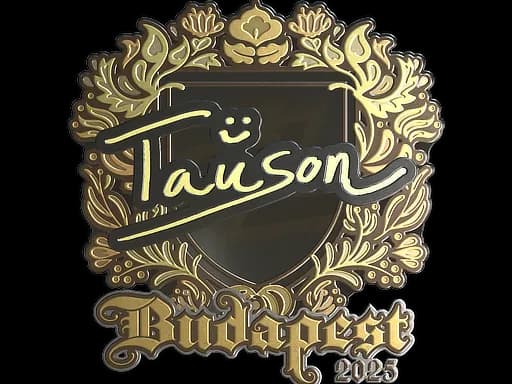 Sticker | Tauson (Gold) | Budapest 2025