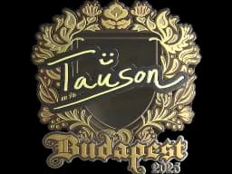 Sticker | Tauson (Gold) | Budapest 2025