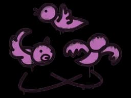 Sealed Graffiti | Dizzy (Bazooka Pink)