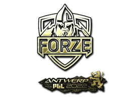 Sticker | forZe eSports (Gold) | Antwerp 2022