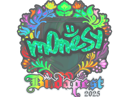 Sticker | m0NESY (Holo) | Budapest 2025