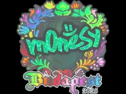 Sticker | m0NESY (Holo) | Budapest 2025