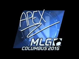 Sticker | apEX (Foil) | MLG Columbus 2016