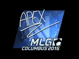 Sticker | apEX (Foil) | MLG Columbus 2016