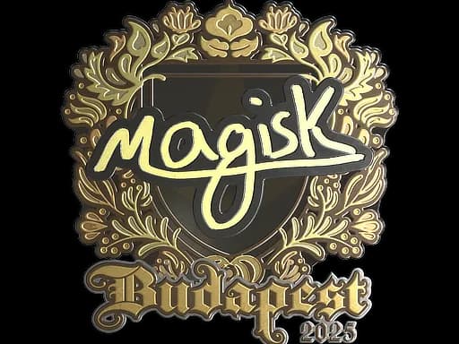Sticker | Magisk (Gold) | Budapest 2025