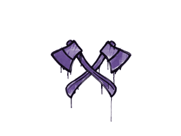 Sealed Graffiti | X-Axes (Monster Purple)
