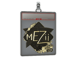 Sticker Slab | mezii (Gold) | Rio 2022