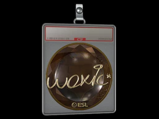 Sticker Slab | woxic (Gold) | Katowice 2019