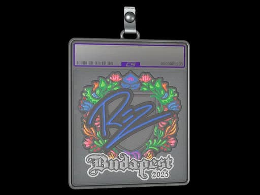 Sticker Slab | REZ (Embroidered) | Budapest 2025