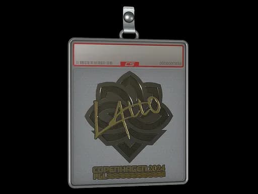 Sticker Slab | latto (Gold) | Copenhagen 2024