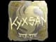 Sticker | kyxsan (Gold) | Austin 2025 CS2 skin