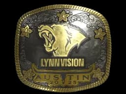 Sticker | Lynn Vision (Gold) | Austin 2025
