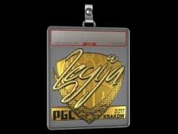 Sticker Slab | LEGIJA (Gold) | Krakow 2017