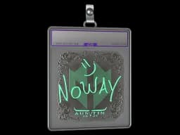 Sticker Slab | noway (Foil) | Austin 2025