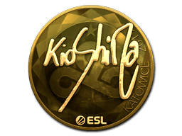 Sticker | kioShiMa (Gold) | Katowice 2019