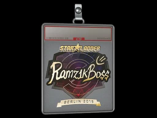 Sticker Slab | Ramz1kBO$$ (Gold) | Berlin 2019