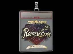 Sticker Slab | Ramz1kBO$$ (Gold) | Berlin 2019