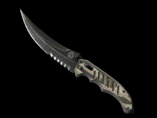 ★ Flip Knife | Black Laminate (Field-Tested)