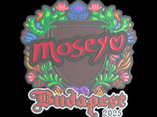 Sticker | Moseyuh (Embroidered) | Budapest 2025