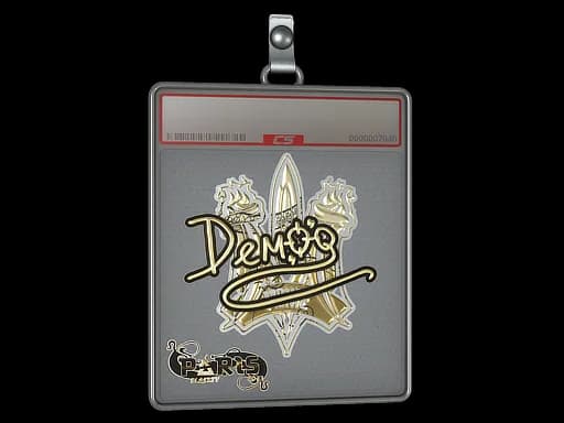 Sticker Slab | DemQQ (Gold) | Paris 2023