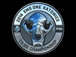 Sticker | ESL Skull (Foil) | Katowice 2014
