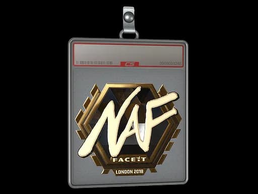 Sticker Slab | NAF (Gold) | London 2018
