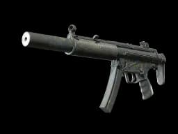 MP5-SD | Lime Hex (Battle-Scarred)