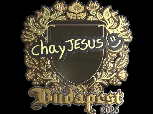 Sticker | chayJESUS (Gold) | Budapest 2025