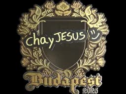 Sticker | chayJESUS (Gold) | Budapest 2025