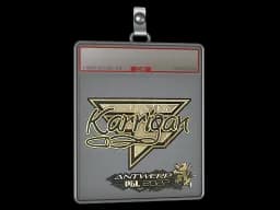 Sticker Slab | karrigan (Gold) | Antwerp 2022