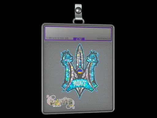 Sticker Slab | Monte (Glitter) | Paris 2023