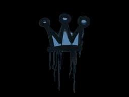 Sealed Graffiti | Little Crown (Monarch Blue)