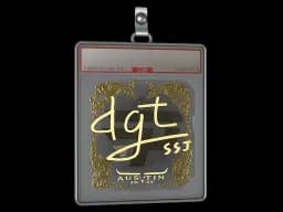 Sticker Slab | dgt (Gold) | Austin 2025