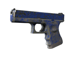 StatTrak™ Glock-18 | Blue Fissure (Battle-Scarred)