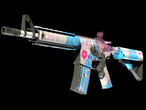 StatTrak™ M4A4 | Temukau (Well-Worn)