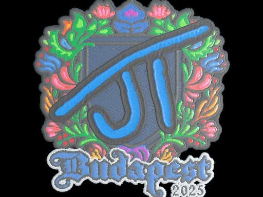 Sticker | JT (Embroidered) | Budapest 2025