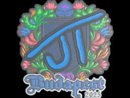Sticker | JT (Embroidered) | Budapest 2025