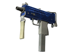 StatTrak™ MAC-10 | Lapis Gator (Well-Worn)