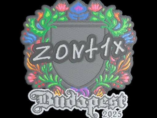 Sticker | zont1x (Embroidered) | Budapest 2025