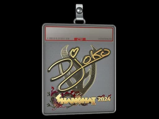 Sticker Slab | Djoko (Gold) | Shanghai 2024