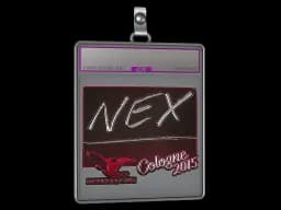 Sticker Slab | nex (Foil) | Cologne 2015