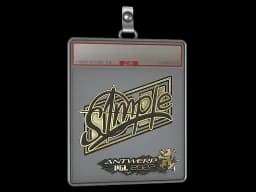 Sticker Slab | s1mple (Gold) | Antwerp 2022